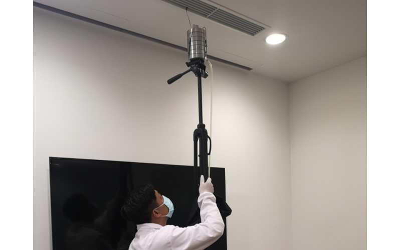 上海集中空調(diào)衛(wèi)生檢測現(xiàn)場