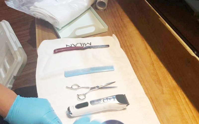 美發店衛生檢測現場ＣＭＡ